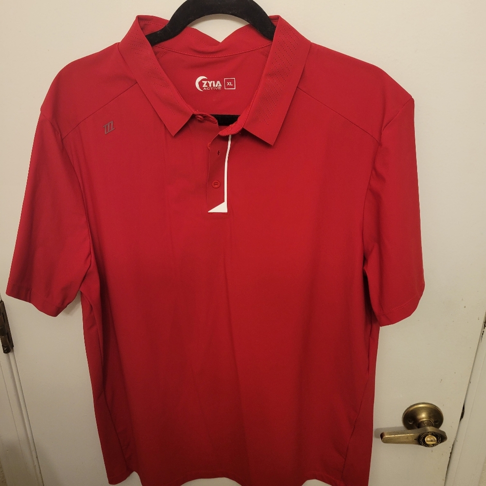 NWOT Never Worn Zyia Polo DriFit feel!